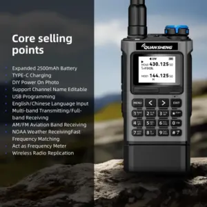 quansheng uv k1 mini 2 way radio