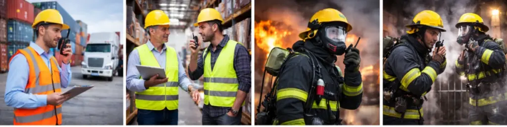 bestcbradio for logistic fire protection emergency