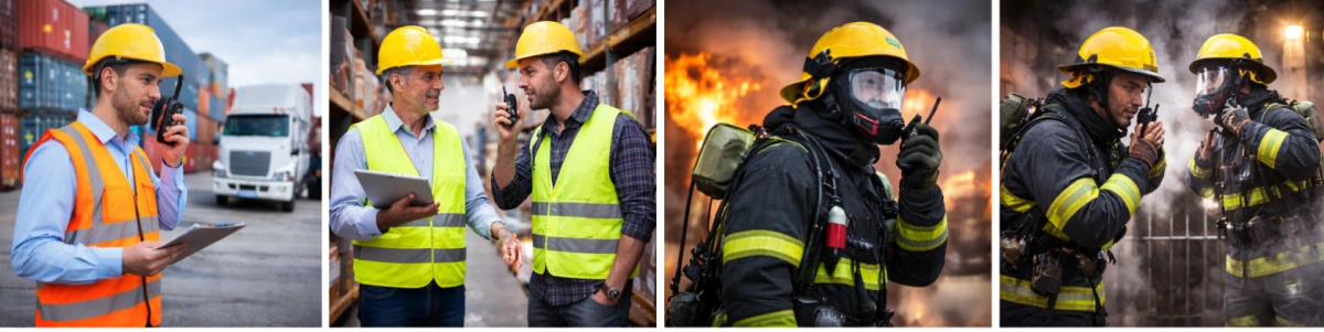 bestcbradio for logistic fire protection emergency