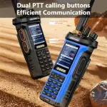 luiton dp4800e – 20w dual‑mode hybrid two‑way radio | public network + analog, gps locating, sos & type‑c fast charging