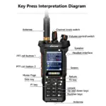 luiton dp4800e hybrid two‑way radio