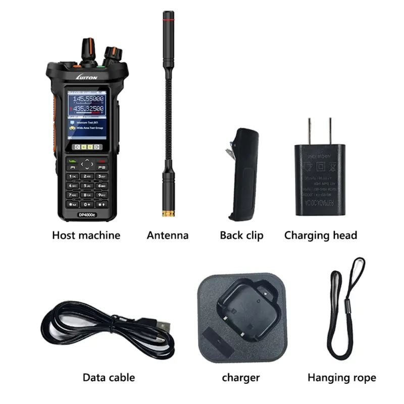 luiton dp4800e hybrid two‑way radio