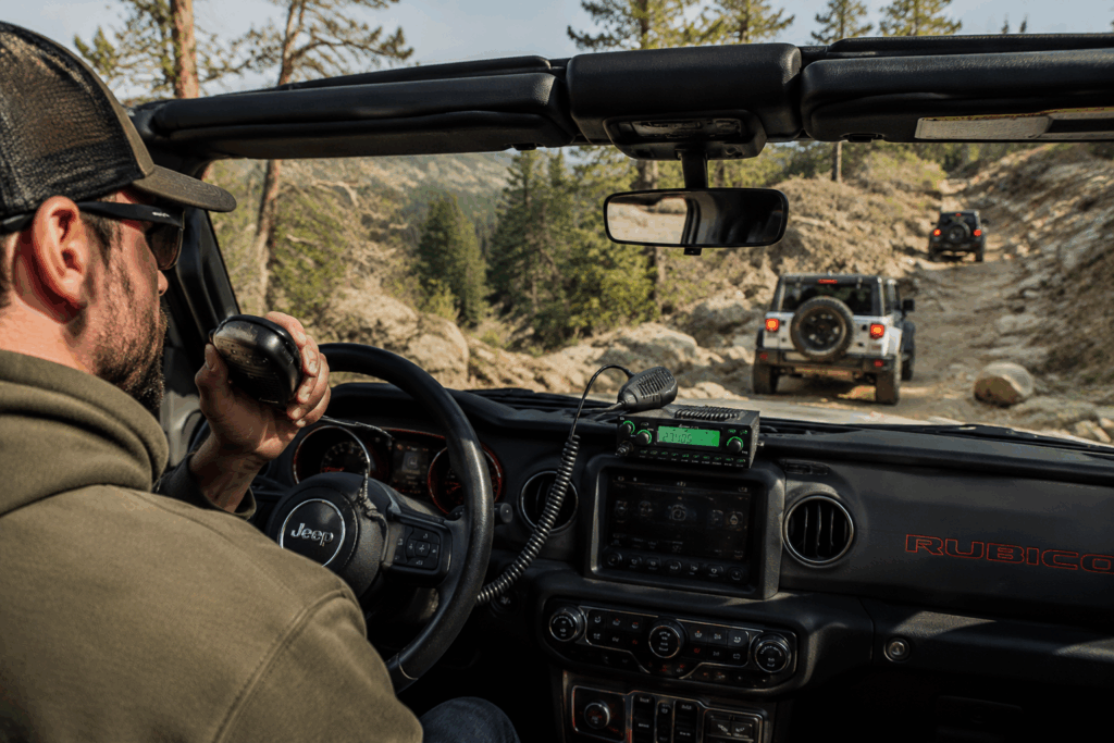 Off-road adventure in the mountains