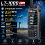 luiton lt 1000pro — quad band tx/rx radio with air band, cb & uhf/vhf