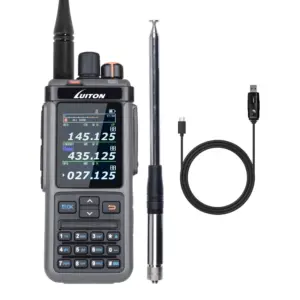 luiton lt 1000pro — quad band tx/rx radio with air band, cb & uhf/vhf