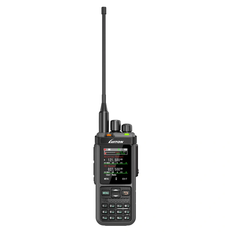 luiton lt 1000pro — quad band tx/rx radio with air band, cb & uhf/vhf