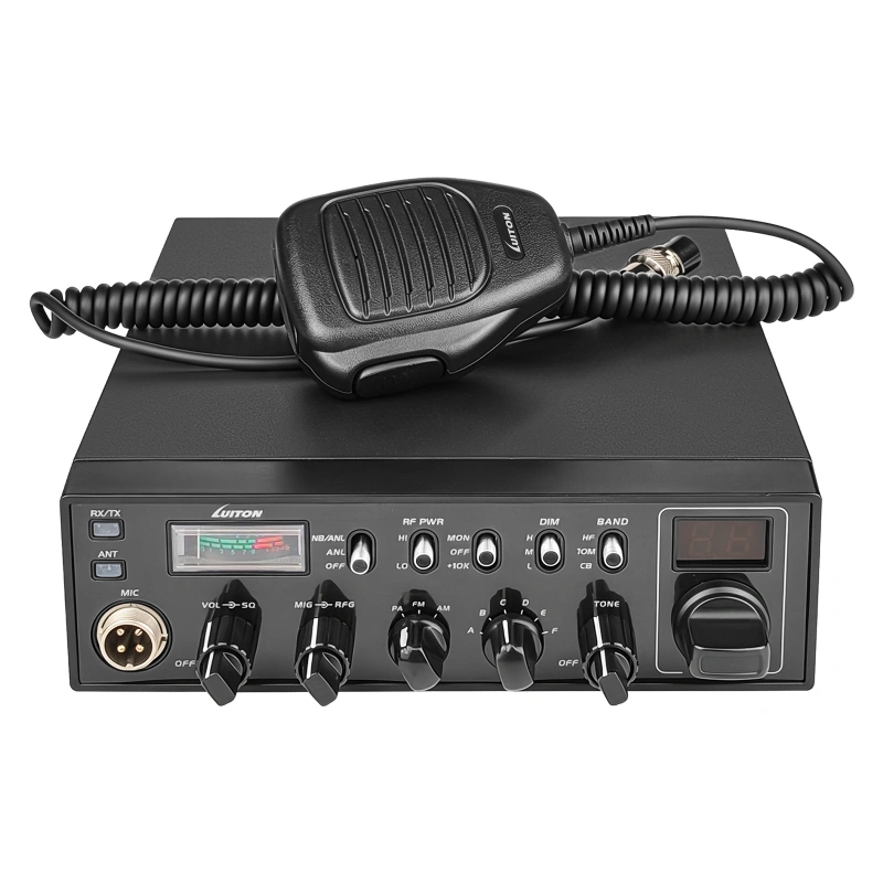 LUITON LT-418 AM/FM/PA 50W CB Radio with PA public address function