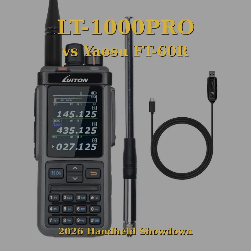 LUITON LT-1000PRO quad-band handheld radio