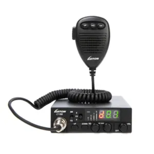 rf cb radio with 3 digit channel indicator auto scan, auto squelch control, initialization to factory settings, channel 9/19 switch|luiton|lt 398