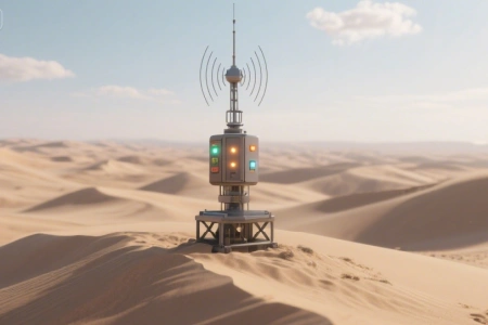 모래 언덕의 전파