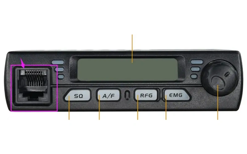 Ultra-Compact 10W CB Radio with AM FM